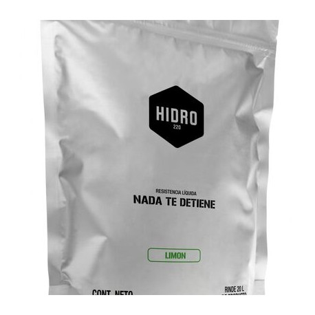 bebida hidro 220 en polvo limon 20 l