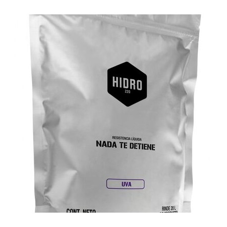 bebida hidro 220 en polvo uva 20 l