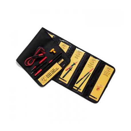 puntas de prueba fluke l215 kit con lámpara y extensión
