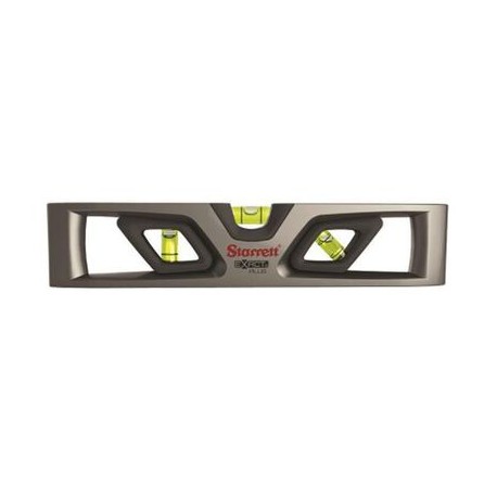 nivel torpedo starrett kltxp10n de aluminio magnetico 10 in
