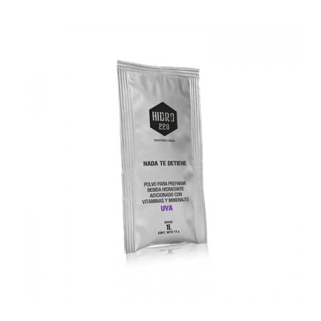 bebida hidro 220 en polvo uva 1 l