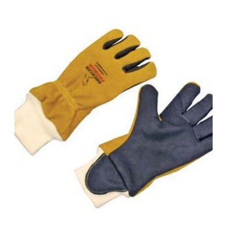 guante para bombero honeywell firemate de piel de alce dorado y palma de canguro t-m