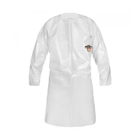 mandil lakeland chemmax 2 termosellada manga larga elastico en punos cierra ccintas en cuello y cintura ts