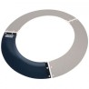 protector para sol msa adaptable a casco v gard poliuretanolexan tinte ahumado