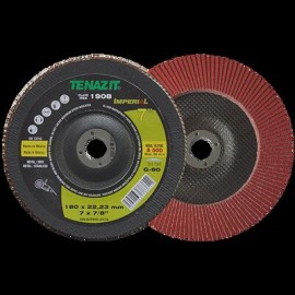 disco austromex 1908 laminado imperial grano ceramico de 180 x 22.23 g80 con respaldo de fibra de vidrio tipo lam b dimension 1